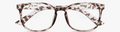 Leopard print BL glasses